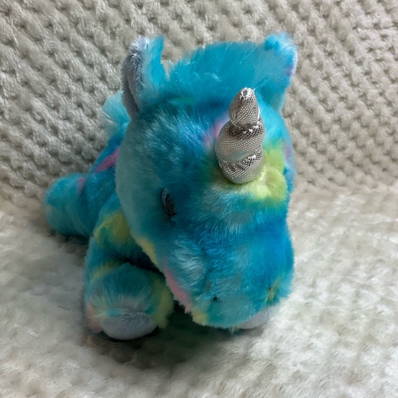 Aurora World Bright Fancies Blueberry Ripple Plush Unicorn Stuffed Animal Toy 🦄 - Picture 11 of 16